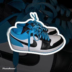 Blue Jordans